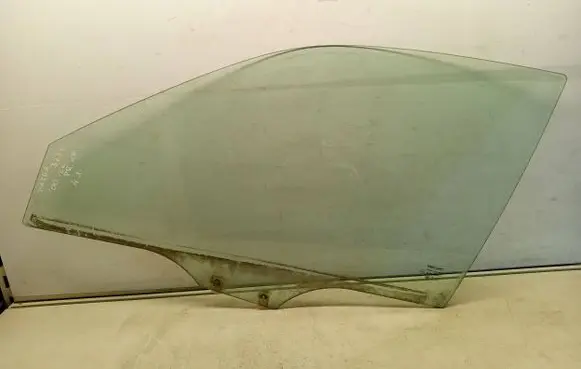 Mazda 323 F Front door window glass four-door 43R008577 DOT654AS2M2231 1971993