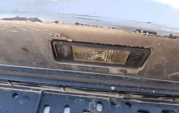 Number plate light