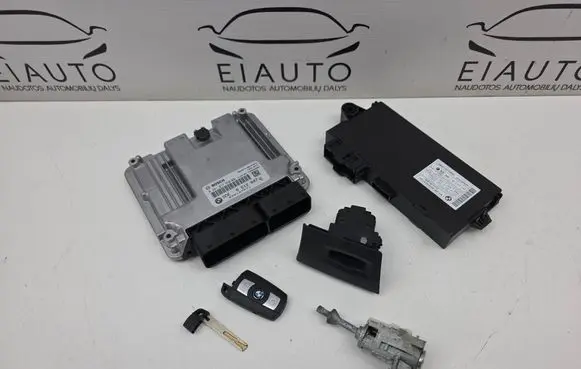 BMW 3 E92 E93 Engine ECU kit and lock set 8512047 0281017520 9237047