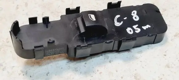 Citroen C8 Electric window control switch 14893750XT 006320245