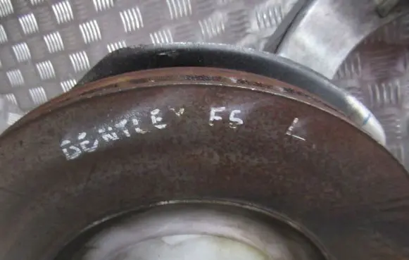 Bentley Continental Front wheel hub spindle knuckle 