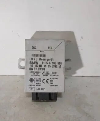 BMW 5 E39 Immobilizer control unit/module 61356905666 05393245 110187