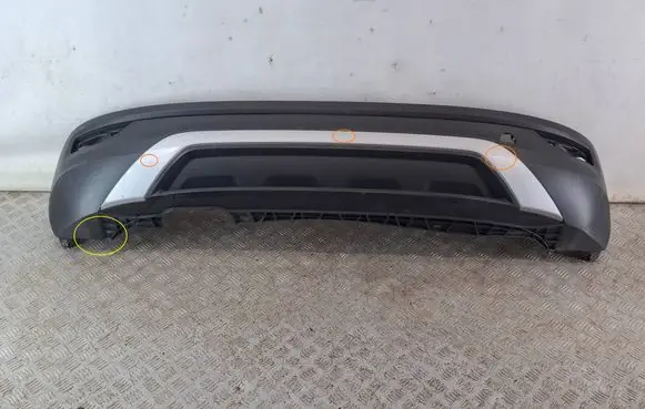 Volkswagen T-Cross Rear bumper lower part trim 2GM807521