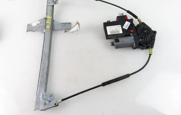 Peugeot 307 Front door window regulator with motor 9637131180 0130821766