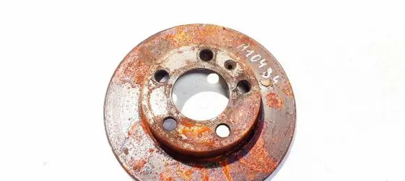 Volkswagen Bora Rear brake disc neventiliuojamas