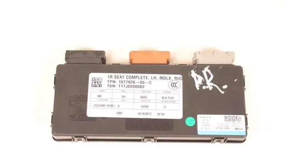 Tesla Model X Seat control module 107762600C