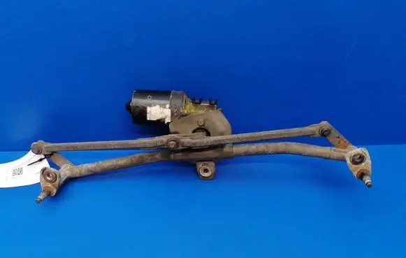 Front wiper linkage and motor