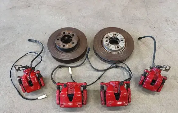 Mini Paceman (R61) Brake discs and calipers set 9809287 9809288 9809297