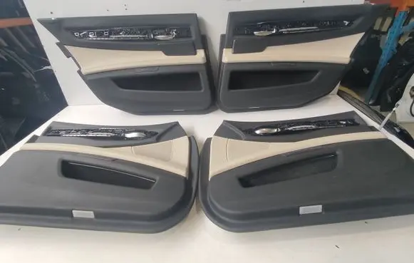 BMW 7 F01 F02 F03 F04 Door card panel trim set 