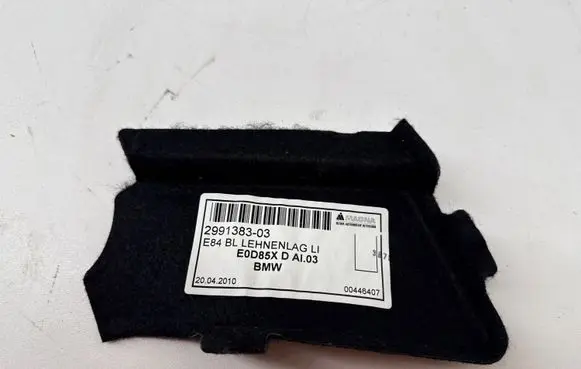 BMW X1 E84 Trunk/boot trim cover 2991383
