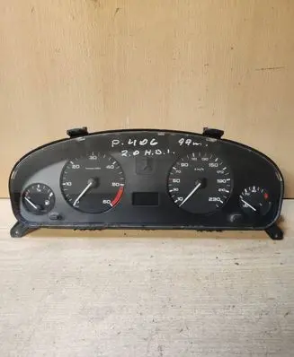 Peugeot 406 Speedometer (instrument cluster) 9630372780 87001369 7001370