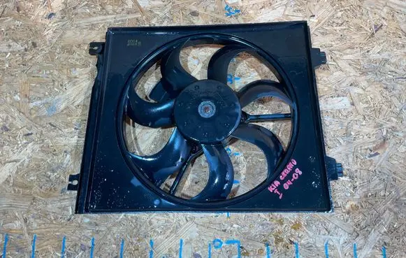 Electric radiator cooling fan