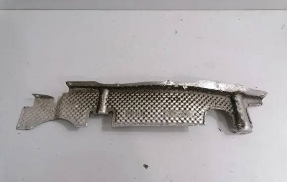 Heat shield in engine bay