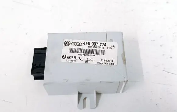 Audi Q7 4L Tire pressure control unit 4F0907274 532432127