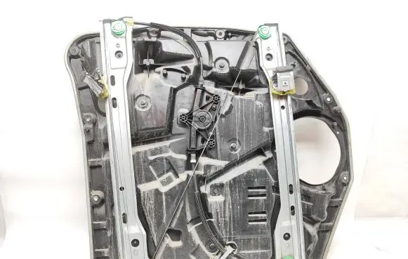 Front window lifting mechanism without motor