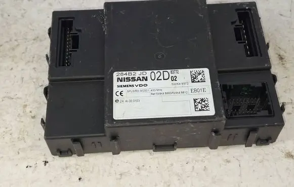 Nissan Qashqai Comfort/convenience module 284B2JD02D 5WK49372