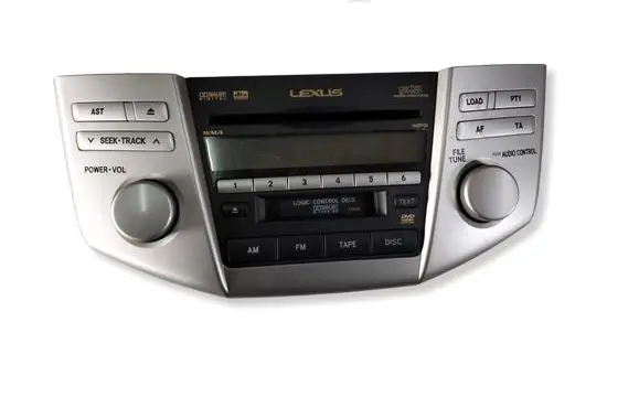 Lexus RX 330 - 350 - 400H Radio/CD/DVD/GPS head unit 8612048A60RX 8612048A60