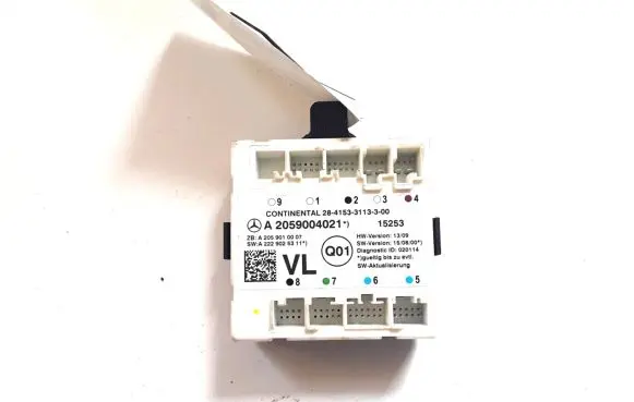 Mercedes-Benz C W205 Door control unit/module A2059004021