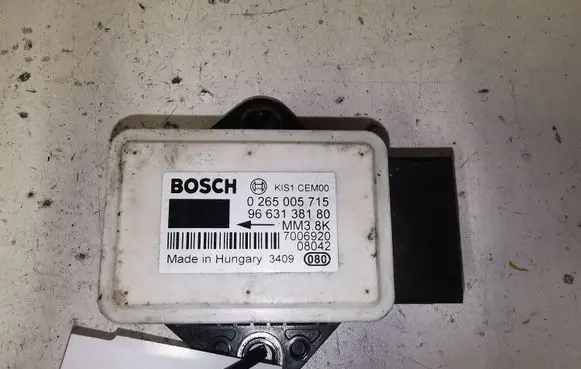 Citroen C4 Grand Picasso ESP acceleration yaw rate sensor 0265005715 9663138180