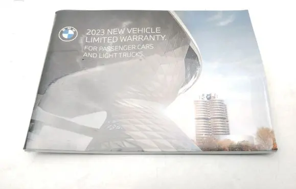 BMW i4 Owners service history hand book 