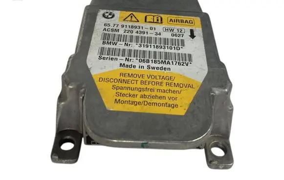BMW 5 E60 E61 Airbag control unit/module 9118931 65779118931