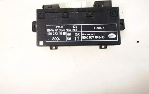 BMW 5 E39 Door control unit/module 61356904247 12037310