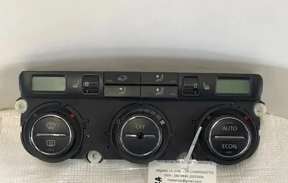 Volkswagen Touran I Climate control unit
