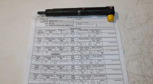 Mercedes-Benz Sprinter W906 Fuel injector A6510700587