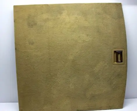 Porsche Cayenne (92A) Trunk/boot floor carpet liner 7P5863546H