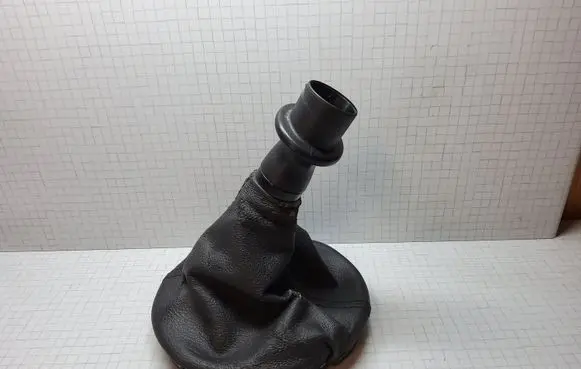 Volkswagen Transporter - Caravelle T5 Gear lever shifter trim leather/knob
