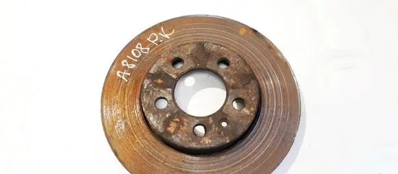 Volkswagen Polo IV 9N3 Front brake disc ventiliuojamas