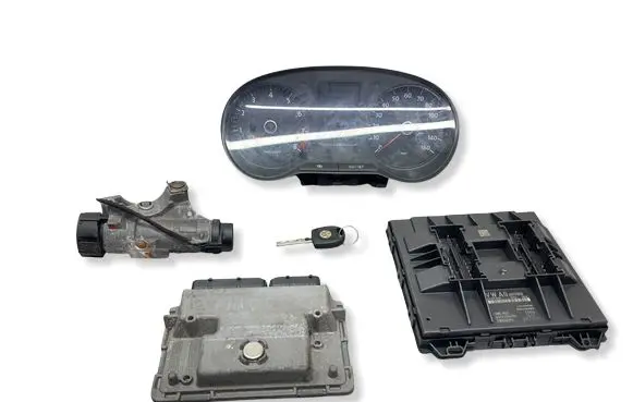 Volkswagen Polo V 6R Engine ECU kit and lock set 6R0937085D 03E906019M 03E906019B