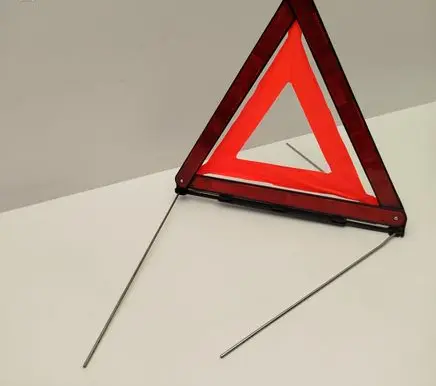Renault Megane IV Emergency warning sign 