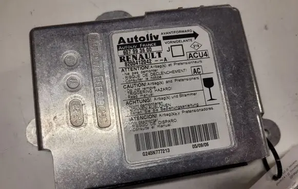 Renault Scenic II - Grand scenic II Airbag control unit/module 8200412048 607993600