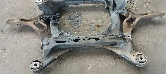 Volkswagen Touareg I Front subframe 7L0499030T 7L0407151J 7L0407152J
