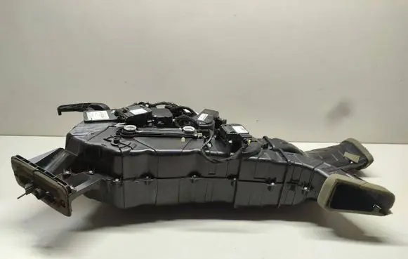 Interior heater climate box assembly