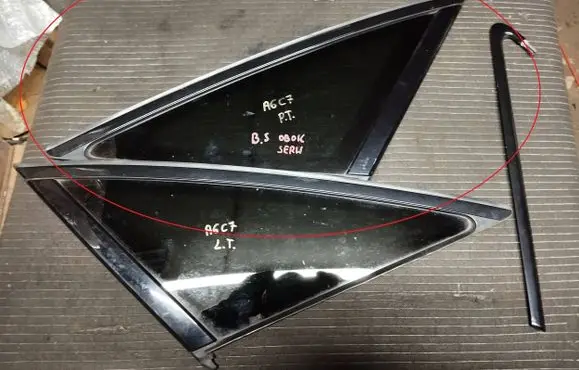 Audi A6 S6 C7 4G Rear vent window glass 