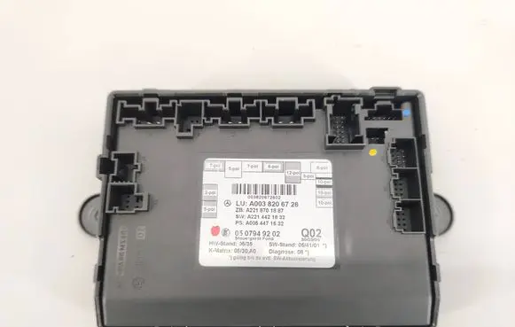 Mercedes-Benz S W221 Door control unit/module A2214421832 A0038206726 A2218701887
