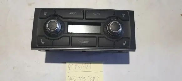 Audi A8 S8 D3 4E Climate control unit 4E0919158D