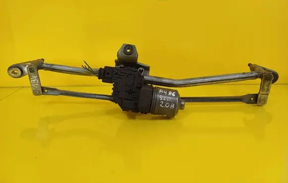 Audi A4 S4 B6 8E 8H Front wiper linkage and motor 8E1955119 0390241509
