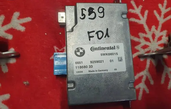 BMW 7 F01 F02 F03 F04 Camera control unit module 5WK66015 11868033 9259021