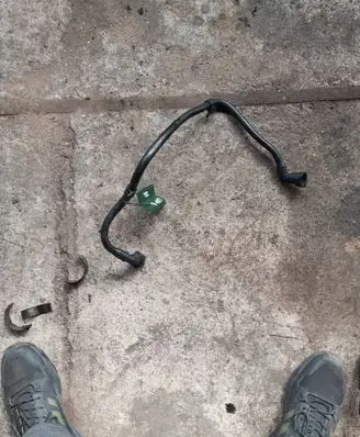 Volvo V60 Breather/breather pipe/hose 31338885