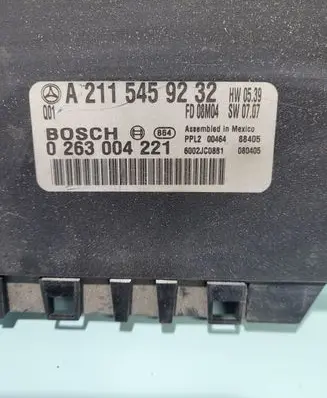 Mercedes-Benz E W211 Parking PDC control unit/module A2115459232 0263004221