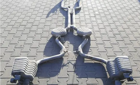 Mercedes-Benz SL R231 Muffler/silencer 
