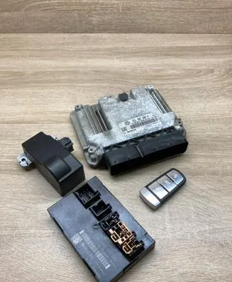 Volkswagen PASSAT B7 Engine ECU kit and lock set 03L907309N 3AA959433 3C0905861J