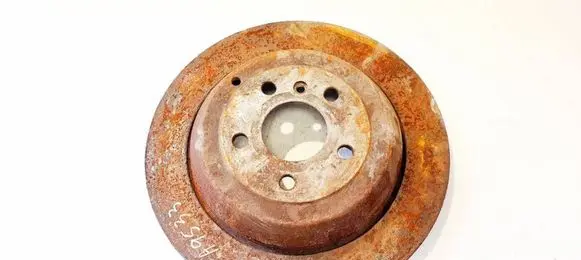 Mercedes-Benz R W251 Rear brake disc neventiliuojamas