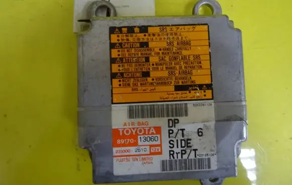 Toyota Corolla Verso AR10 Airbag control unit/module 89170-13060 231000-2510
