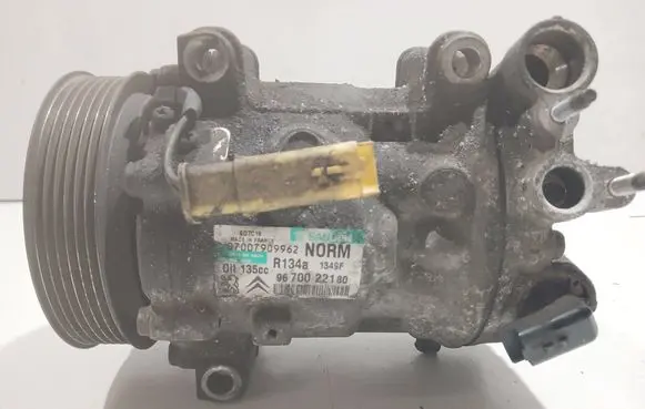 Peugeot 407 Air conditioning (A/C) compressor (pump) 9670022180