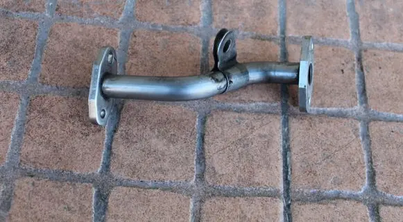 Renault Scenic II - Grand scenic II Turbo turbocharger oiling pipe/hose 8200370834B