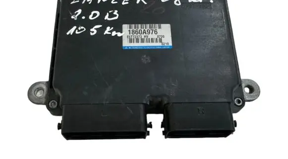 Mitsubishi Lancer VIII Engine control unit/module 1860A976 E6T72373 8709